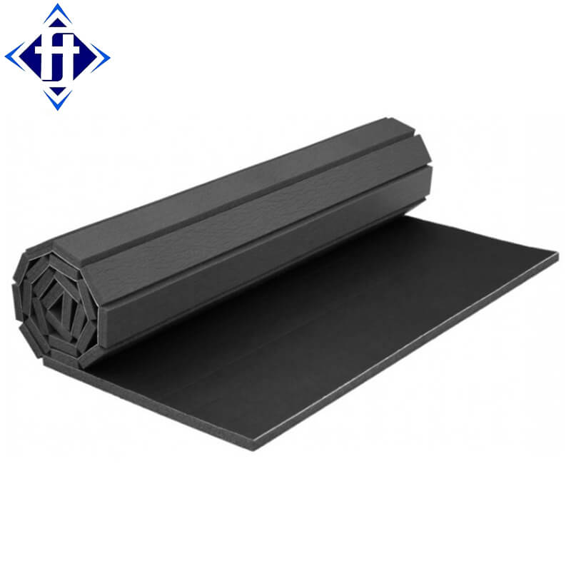 Roll Out Mat With Surface Plush Fabric