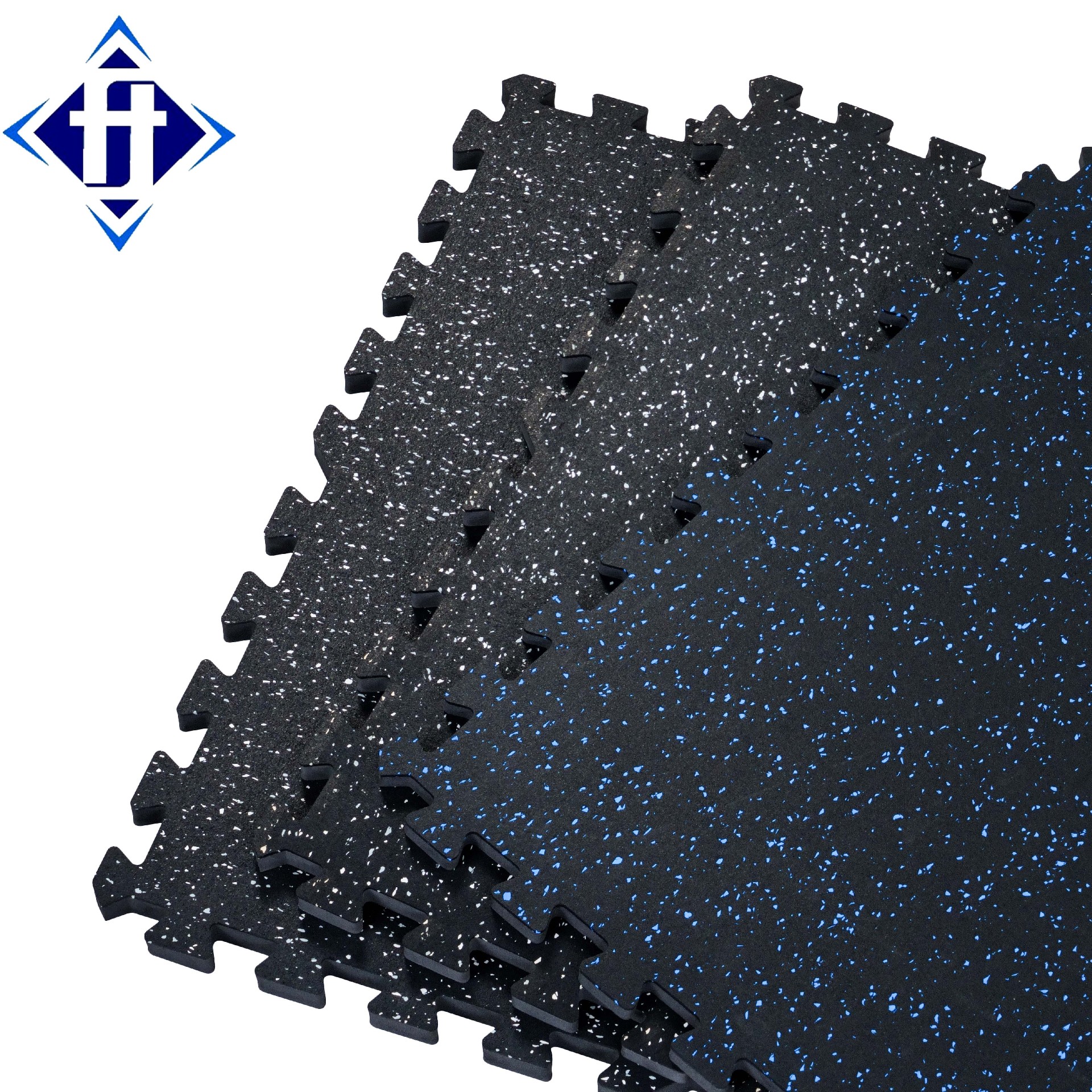Rubber Top EVA Foam Workout Mats
